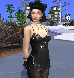 sims cc download asian girls female Skylar Yoon by Bonita100 Body View
