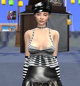 the sims 4 high detail download asian girls female Skylar Yoon by Bonita100 Body View