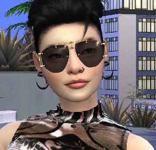 sims 4 custom sim download girl Skylar Yoon by Bonita100 Face View