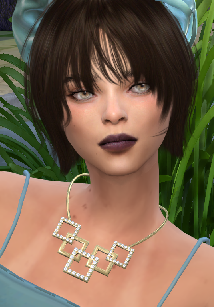 sims4 custom content download girl Eleni Papadaki by Bonita100 Face View