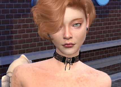 sims alpha cc download woman Amanda OMalley by Bonita100 Face View