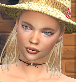 sims4 custom sim download girl Savannah Weiss by Bonita100 Face View