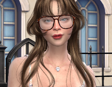 the sims 4 alpha cc download brown hair female Katie Clarke by Bonita100 Face View