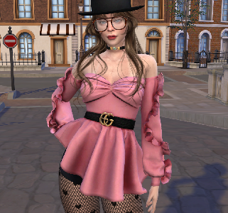 sims 4 high detail download girl Katie Clarke by Bonita100 Body View