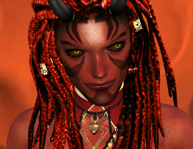 sims game premium cc download brunette female Yohualli Nebet Het by Bonita100 Face View