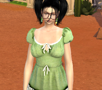 sims game alpha cc download girl Yohualli Nebet Het by Bonita100 Body View