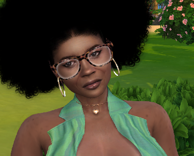 sims4 realistic style download woman Yolaida Torres by Bonita100 Face View