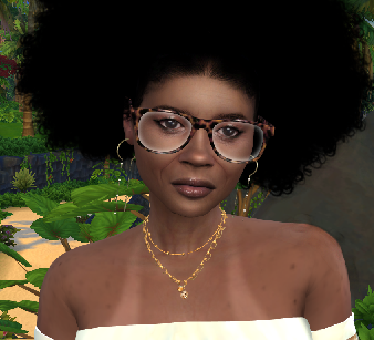 the sims 4 custom content download woman Yolaida Torres by Bonita100 Face View