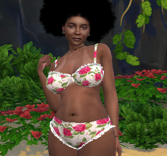 sims cc download black girls female Yolaida Torres by Bonita100 Body View