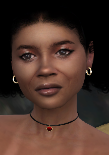 sims game alpha cc download woman Yolaida Torres by Bonita100 Face View