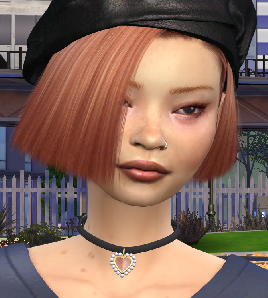 sims game custom content download girl Yu Xin Wu by Bonita100 Face View
