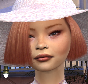sims alpha cc style download asian girls female Yu Xin Wu by Bonita100 Face View