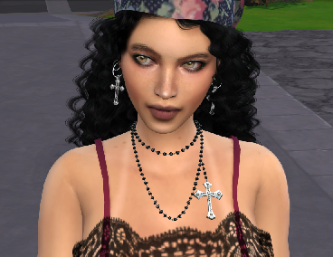 sims 4 custom sim download occult female Coral Montoya by Bonita100 Face View