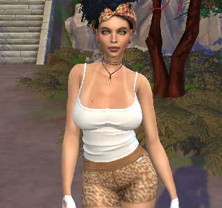 sims4 custom content download girl Coral Montoya by Bonita100 Body View