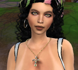 sims game realistic style download girl Coral Montoya by Bonita100 Face View