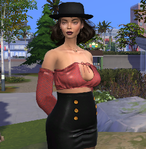 the sims 4 premium cc download girl Norelys Bermudez by Bonita100 Body View