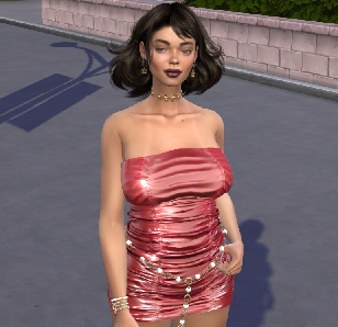 sims realistic style download girl Norelys Bermudez by Bonita100 Body View
