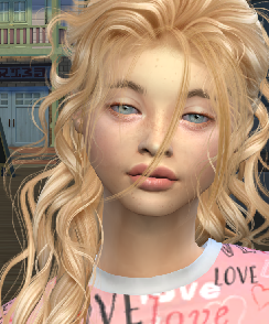 sims 4 high detail download blonde female Zofia Zielinska by Bonita100 Face View