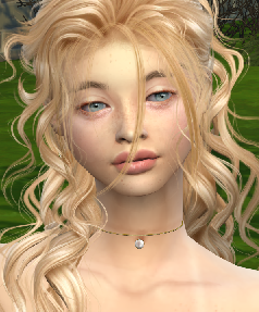 sims game custom content download girl Zofia Zielinska by Bonita100 Face View